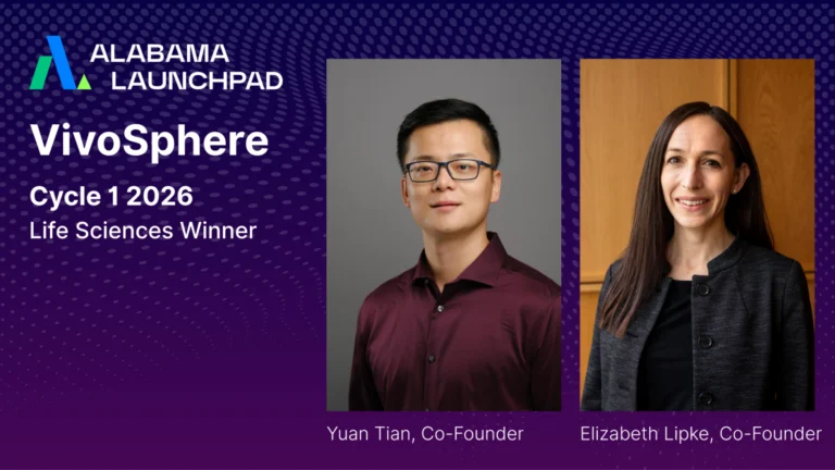 VivoSphere Wins $100,000 in Alabama Launchpad Cycle 1 2026 Life Sciences Competition