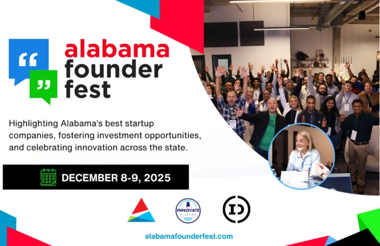 Alabama Founder Fest to Showcase Emerging Startups, Innovation and Investment Opportunities