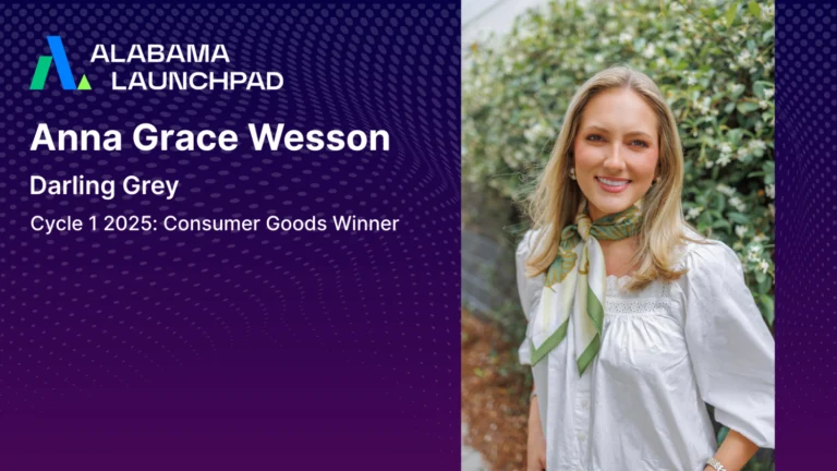 Darling Grey Wins $50,000 in Alabama Launchpad Cycle 1 2025 Consumer Goods Track