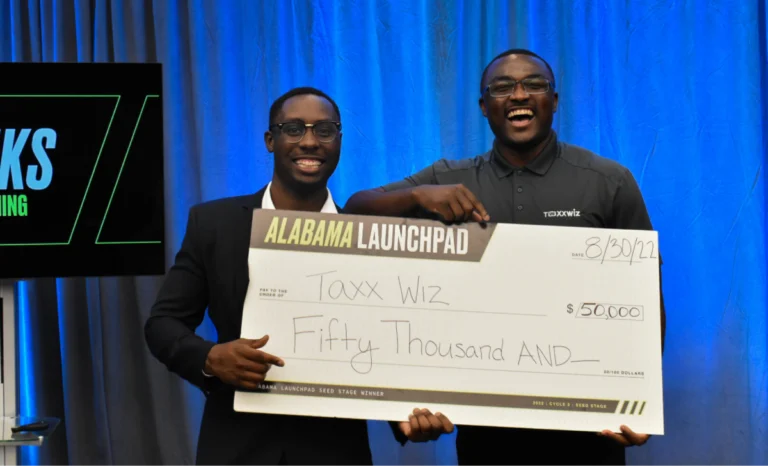 TaxxWiz and Ride Resorts win a combined $75,000 at Alabama Launchpad’s Cycle 2 2022 Finale